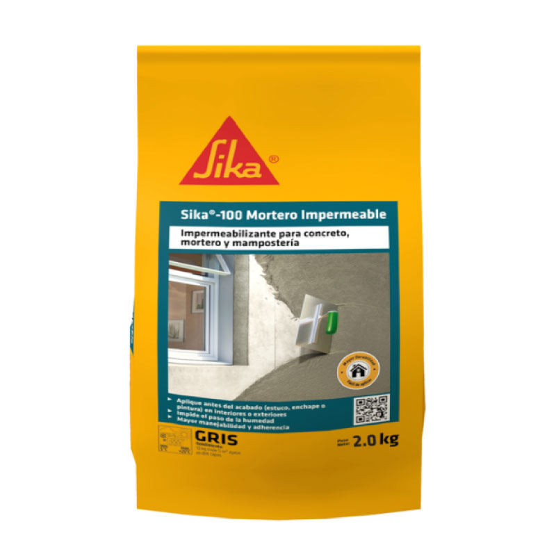 Sika Mortero Impermeable Gris Kg