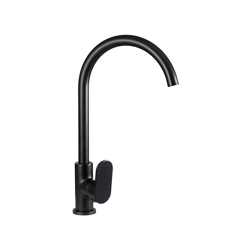 Griferia lavaplatos monocontrol castello negro mate Pisende